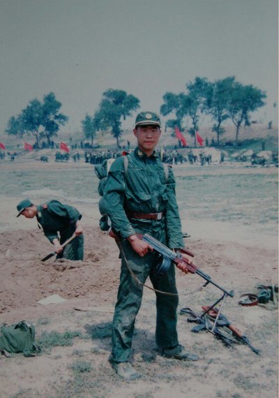 80年代的武警训练图片图片