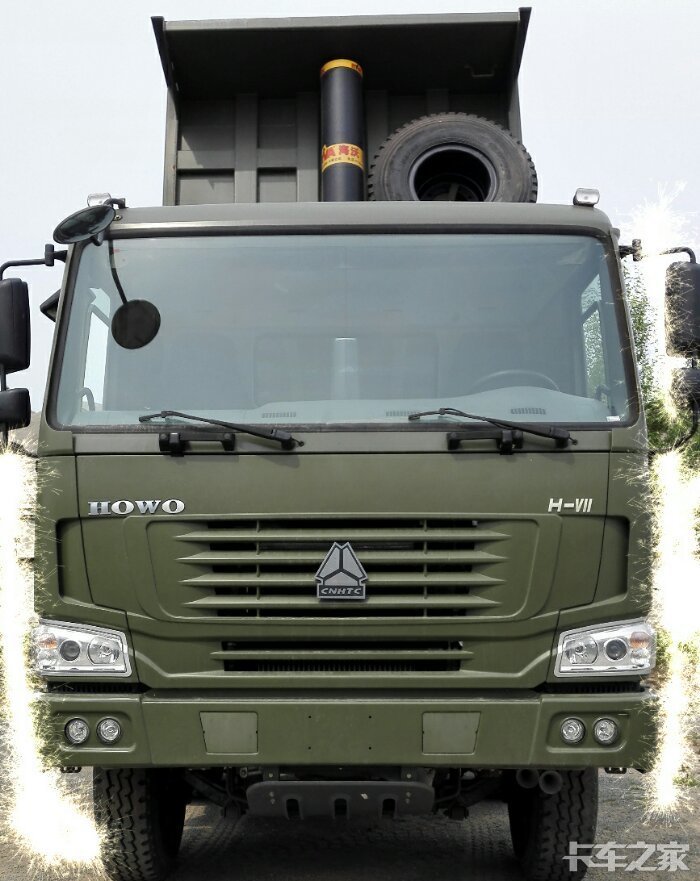 军用前四后八 重汽自卸 _ 卡车之家论坛