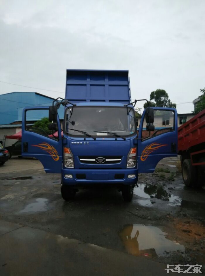 提车了豪曼四驱自卸车