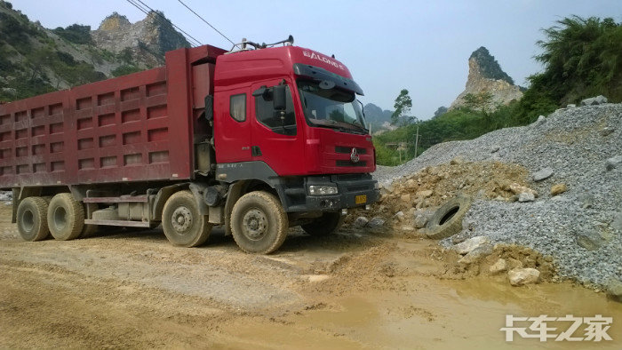 我与乘龙专用车东风霸龙m43前四后八自卸车