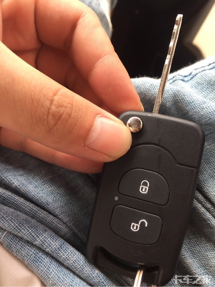 解放j6遥控器,可配折叠钥匙. _ 卡车之家论坛