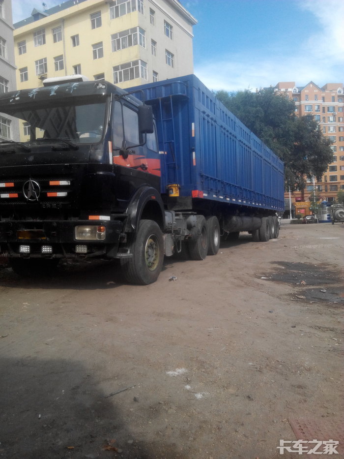 外蒙古拉煤新车作业