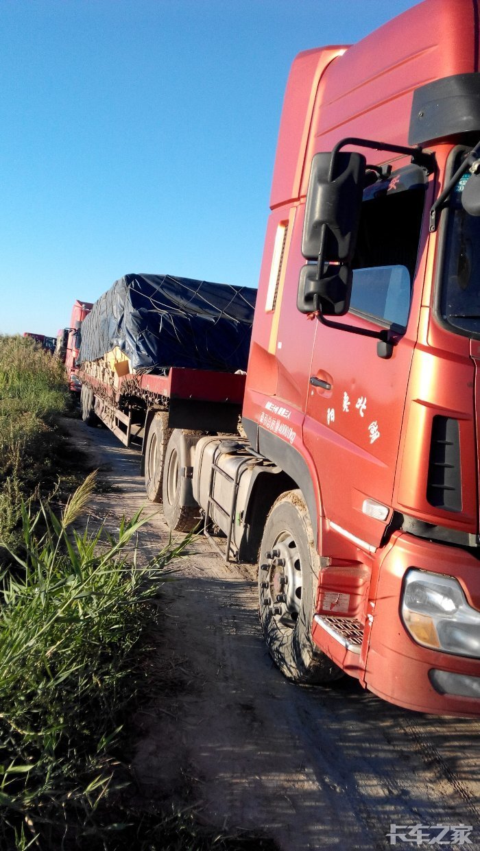 后面又来了两辆车,现在已经5辆了.