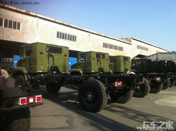 阅兵抢先看,一汽mv3新军卡! _ 卡车之家论坛