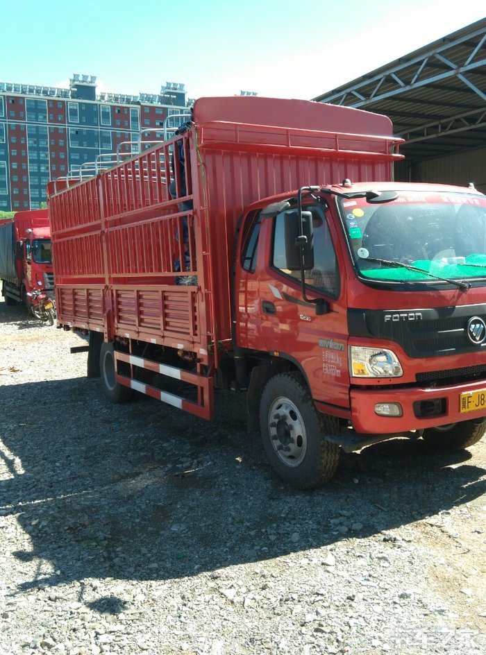 转让两个月的5.8米高栏欧马可