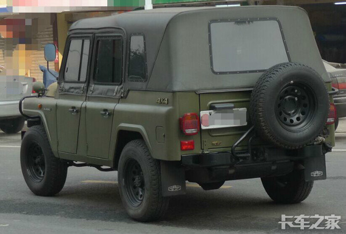 逝去的经典北汽bj2020vj军用吉普