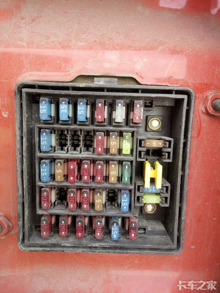 求天锦170保险丝盒图