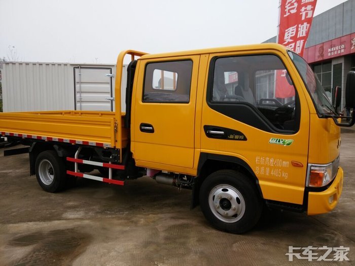 新提的江淮骏铃双排整车亮瞎你的眼