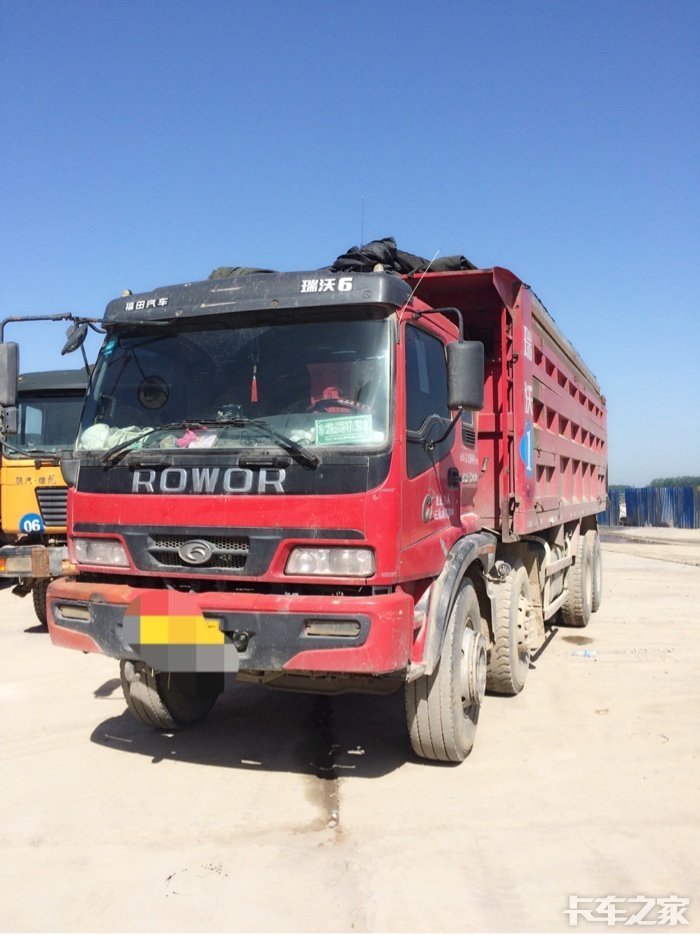 出售前四后八自卸车14万