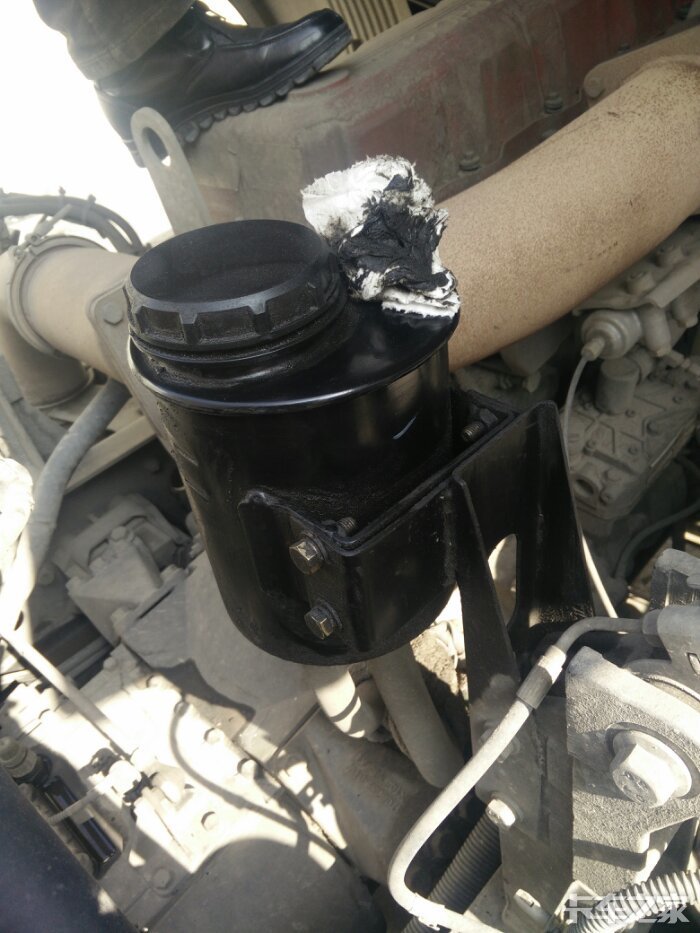 动力转向油罐反油