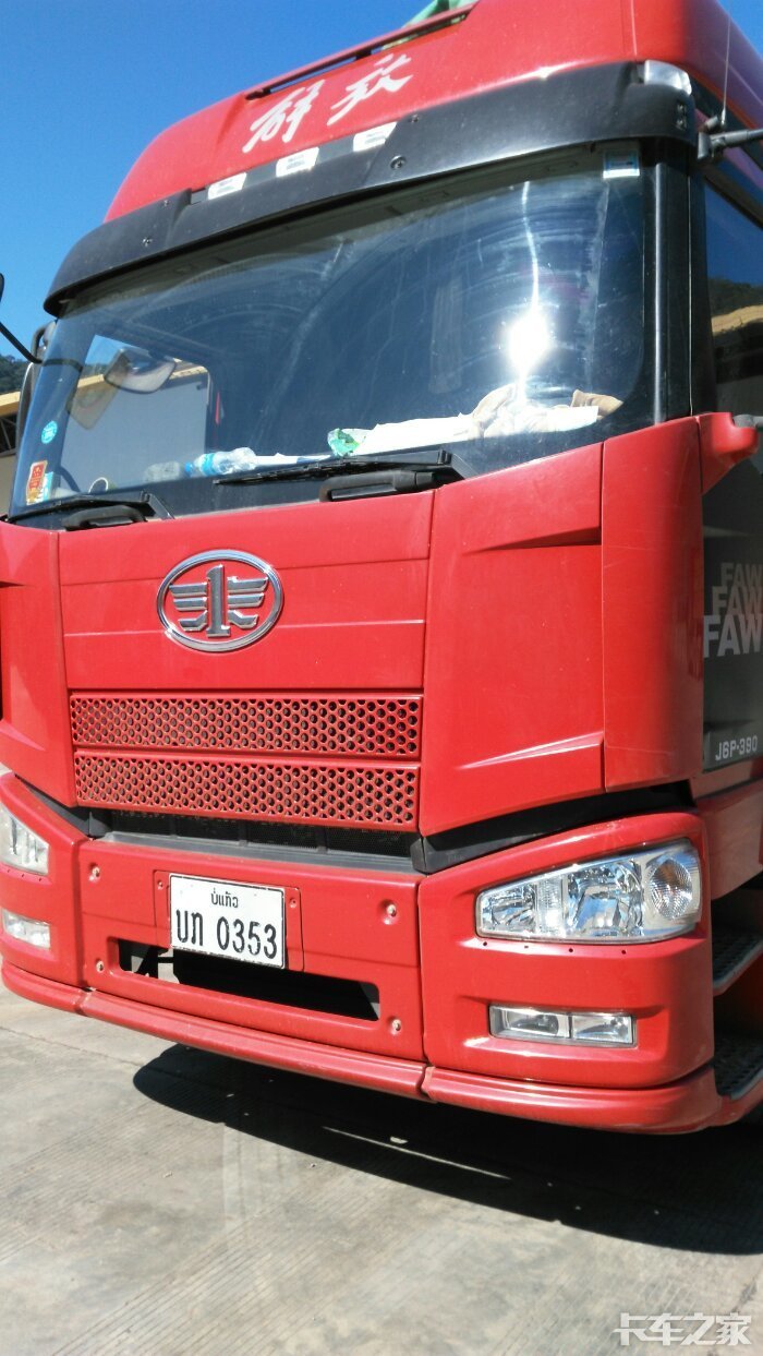 老挝也有解放车