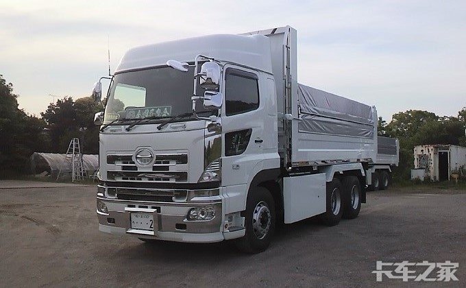 干净漂亮的日野自卸 _ 卡车之家论坛