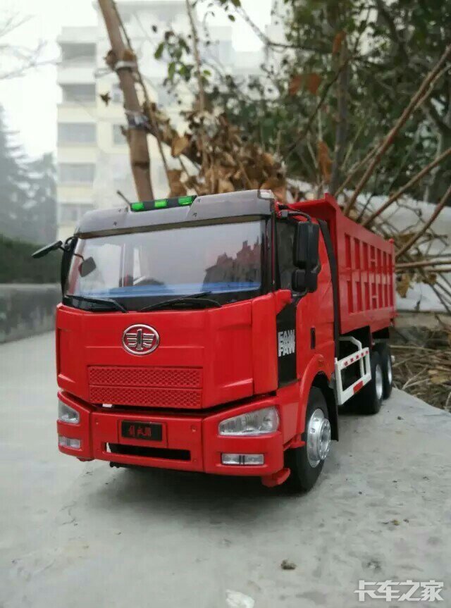 解放j6自卸车模型