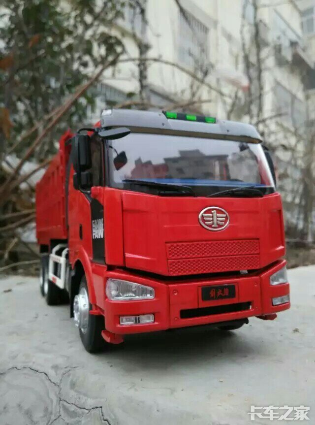 解放j6自卸车模型