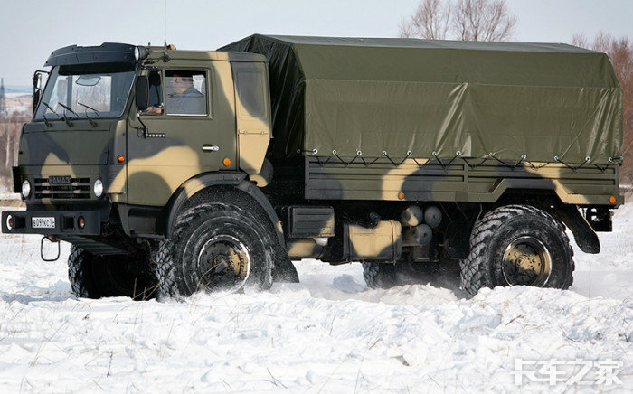 苏联战术军车图片之一卡玛兹
