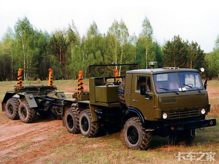 苏联战术军车图片之一卡玛兹