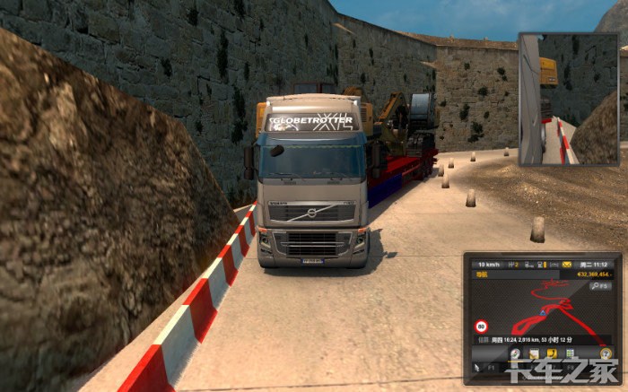 欧卡2国产mod山路