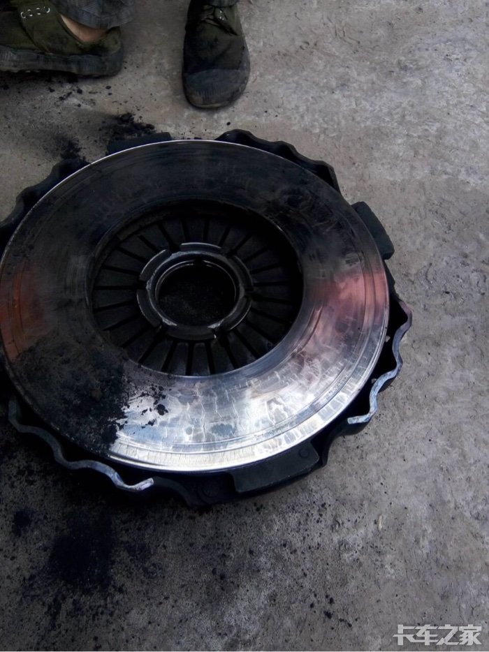 离合片,压盘着了 _ 卡车之家论坛