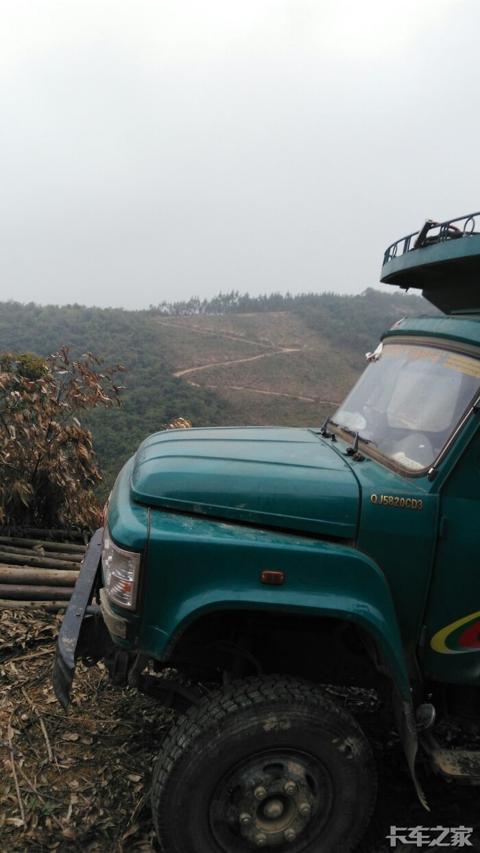 钦机进山拉木干活 _ 卡车之家论坛