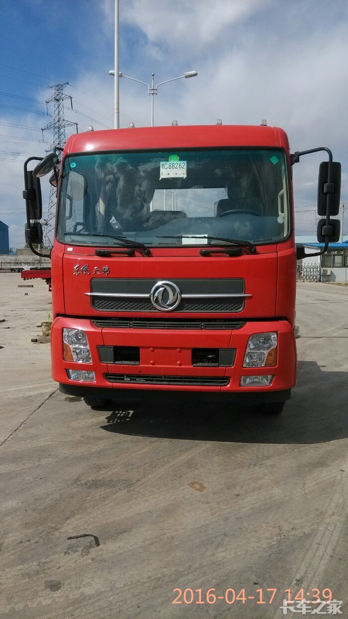 购车东风天锦180马力6.8米高栏