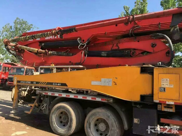 精品一台12年五十铃底盘泵车46米三一上装便宜出售