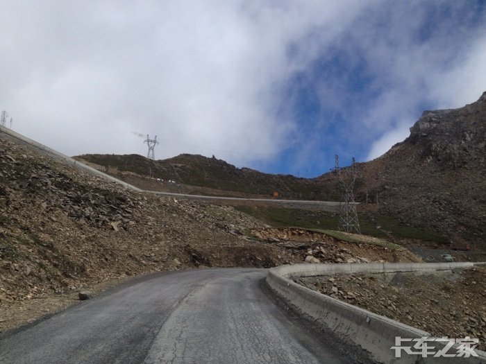 夏天的省道s303线成都到丹巴没得不要不要的