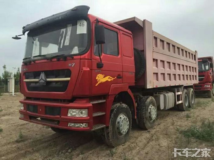 库存前四后八375豪卡h7自卸车