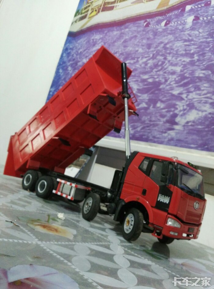 j6前四后八自卸(车模) _ 卡车之家论坛