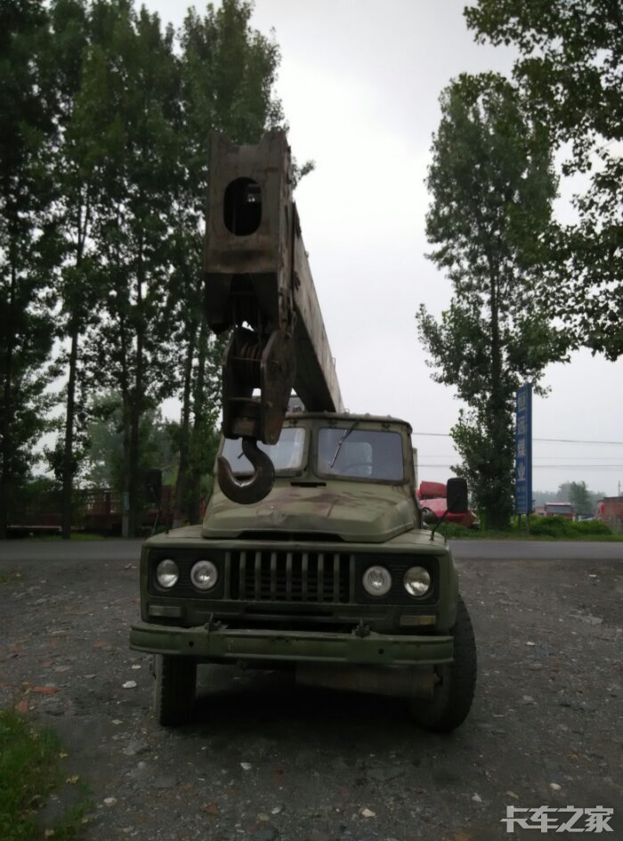 原创拍老车之永远的经典东风eq1401汽车起重机