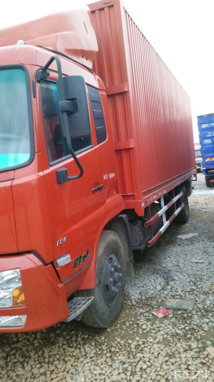 求购一台二手1-2年左右的7.6米珠海户的厢式车