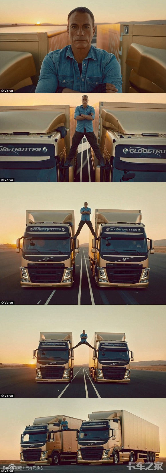 酷到炸裂的重卡广告 _ 卡车之家论坛