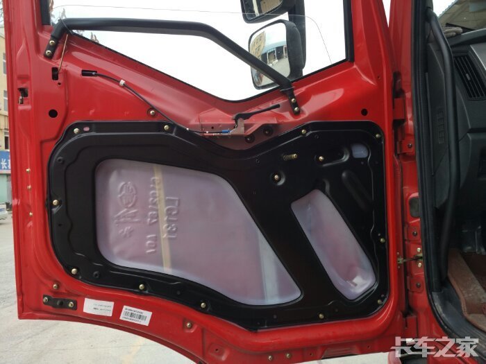 求解放j6l车门内部构造图