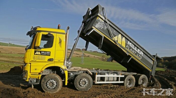 国外自卸车美图,比诺托英国分公司拍摄