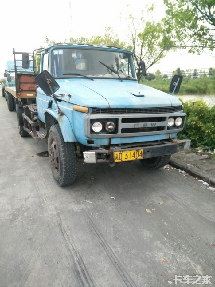 我的处女挂车 长头解放的故事