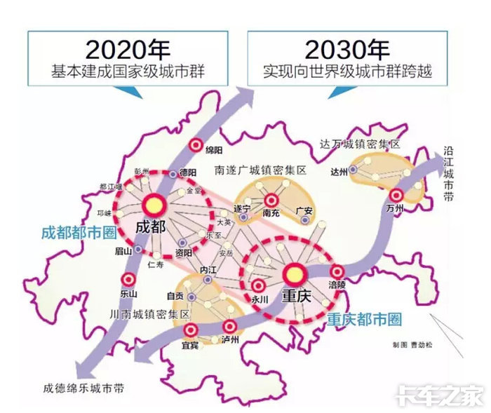 中国未来的城市群和城市圈到底长啥样