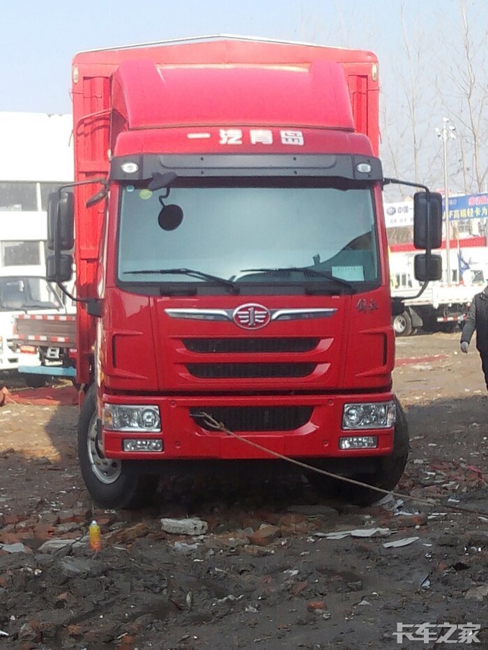 订了辆解放一汽青岛6米8高栏,明日提车!