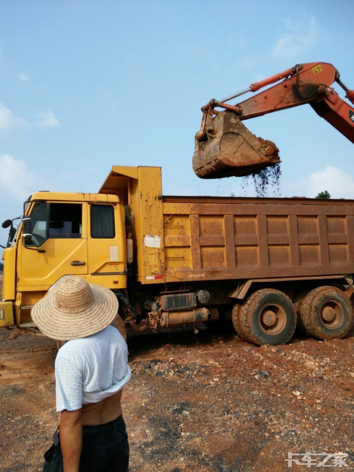 自卸单桥找活干