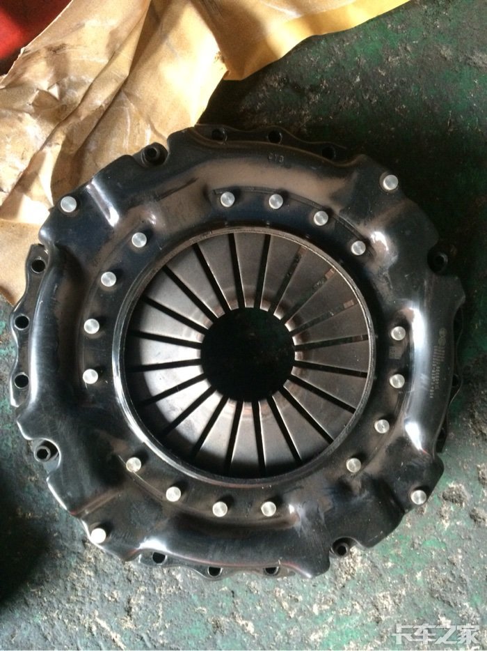 解放龙v压盘不行总是坏