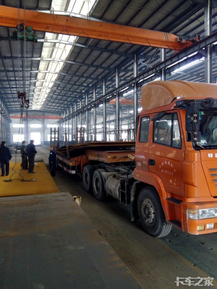 拉钢板 _ 卡车之家论坛