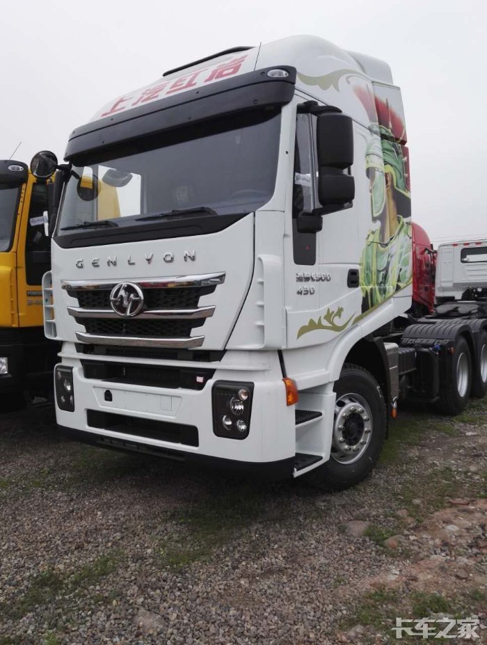 接c50011升450杰狮牵引车