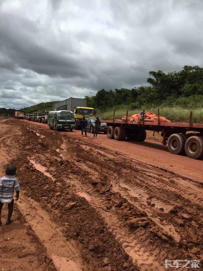 下一站非洲刚果布继续我的卡车之旅