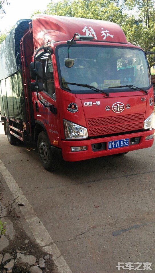 解放轻卡j6f160马力4.2米