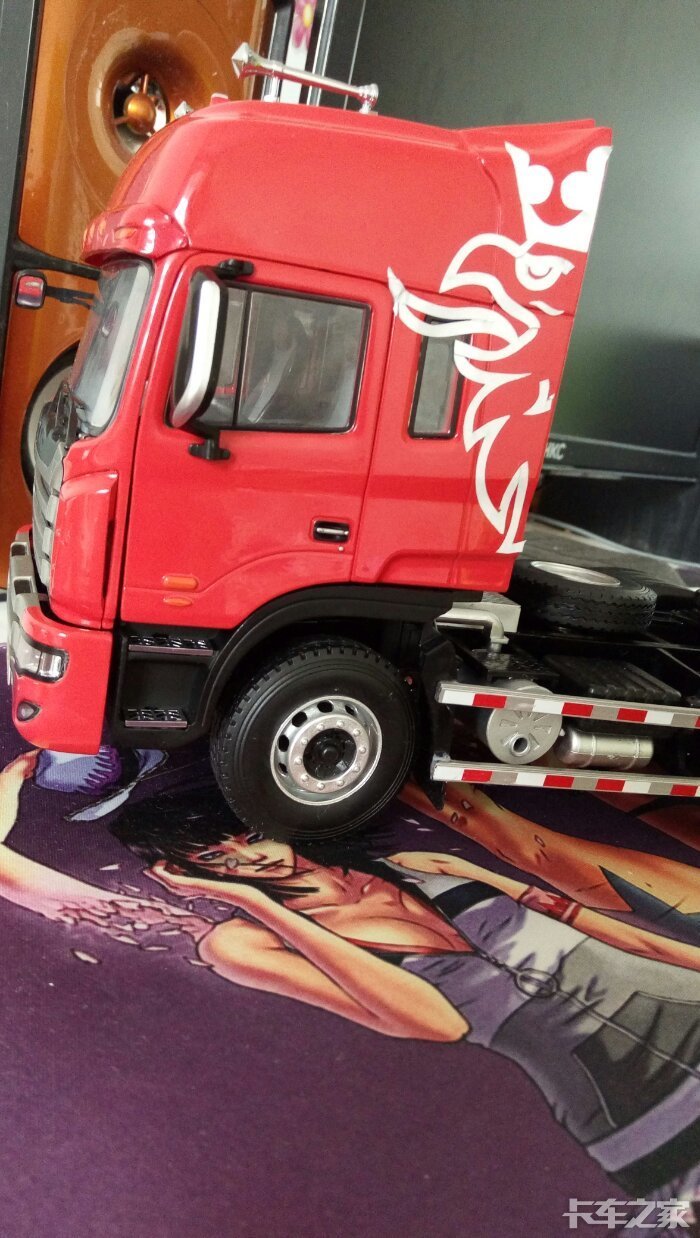 格尔发k3贴斯堪尼亚鹰头拉花