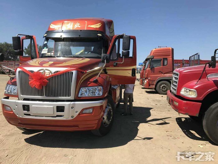 一汽解放安捷e危化品牵引车巡展中!