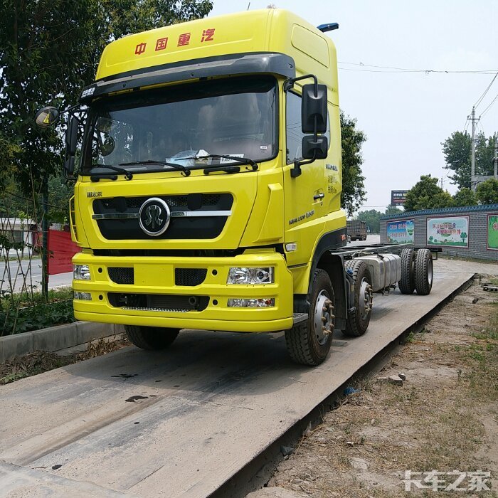 新斯太尔m5g280曼机提车报告