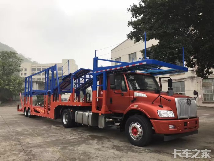 一汽解放安捷轿运牵引车安全多载多收益