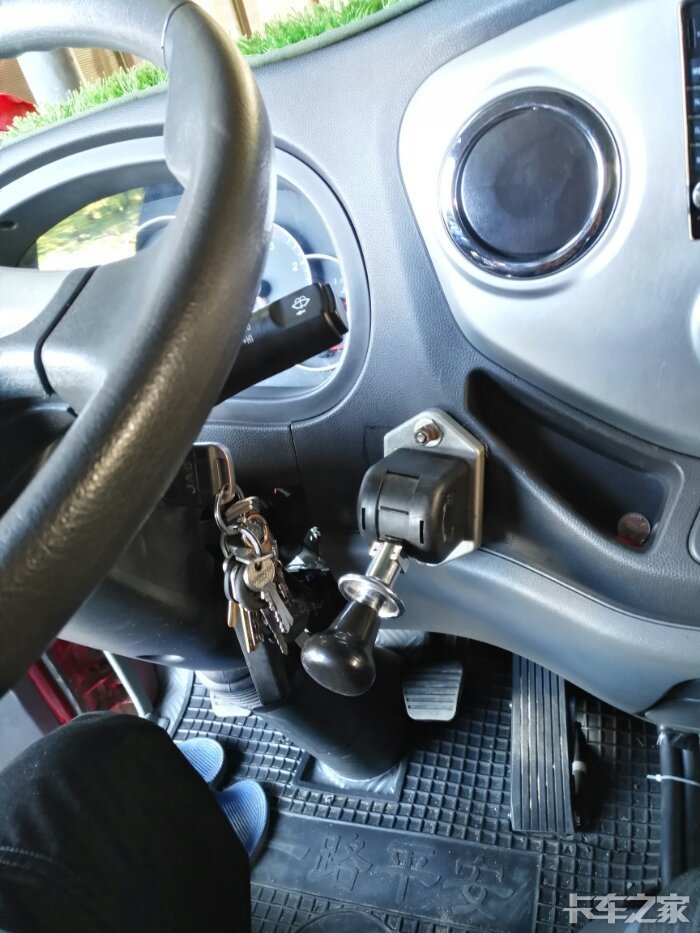 骏铃断气刹开关改装