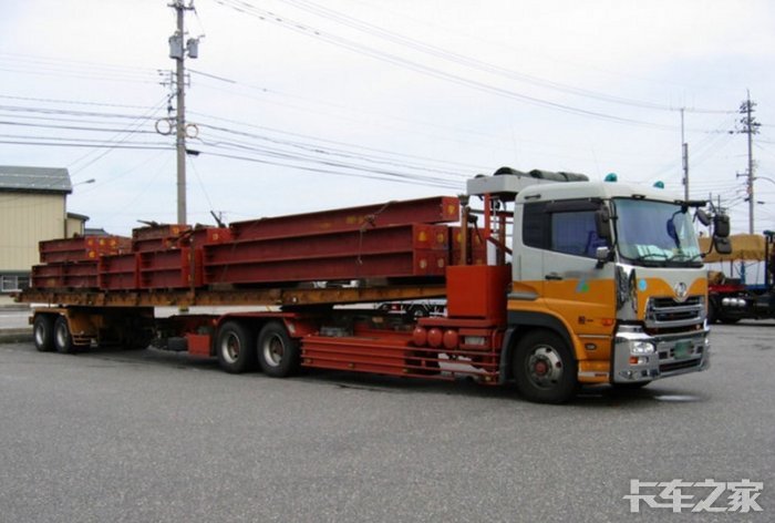 日式大力士大件运输车转载图