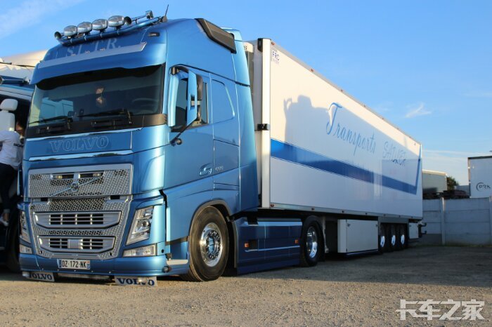 法国勒芒–西北王带你欣赏异国卡车盛宴