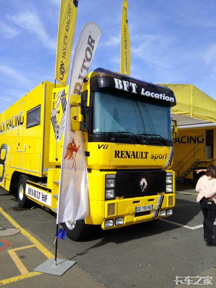 法国勒芒–西北王带你欣赏异国卡车盛宴